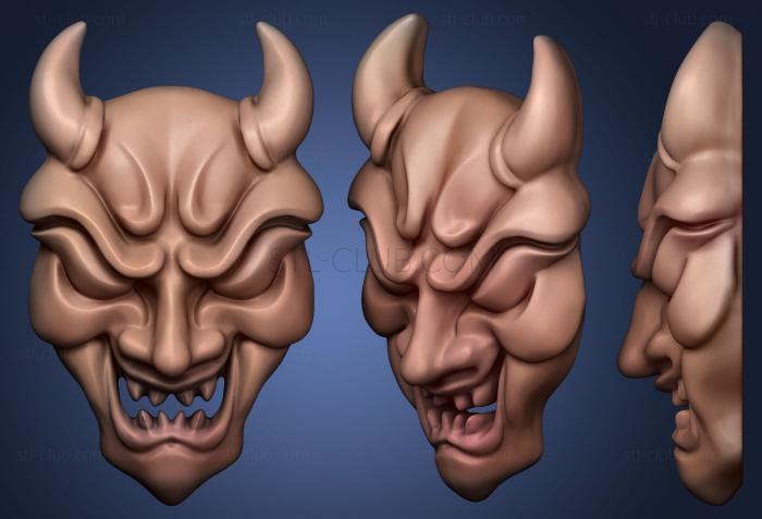 3D model Oni Mask (STL)